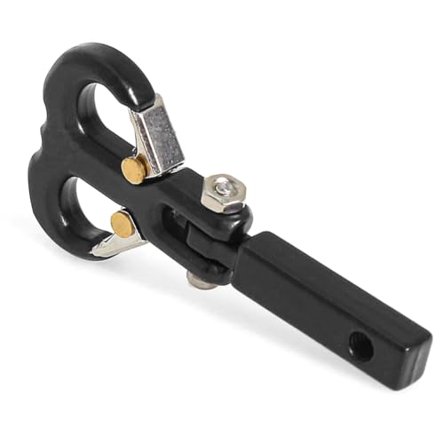 Kcvzitrds Anhängerhaken aus Metall in Form eines Ziegenhorns für Auto, Modell 1/10 RC Crawler SCX10 AT6 NT6 NT4, Schwarz Kcvzitrds Anhängerhaken aus Metall in Form eines Ziegenhorns für Auto, Modell 1/10 RC Crawler SCX10 AT6 NT6 NT4, Schwarz von Kcvzitrds