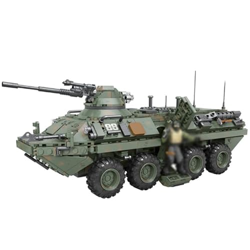 KeKeDuo Technik Panzer Bausteine, 1512 Klemmbausteine Militär IFV Panzerkampfwagen Modellbausatz Konstruktionsspielzeug Kompatibel mit Andere Marken von KeKeDuo