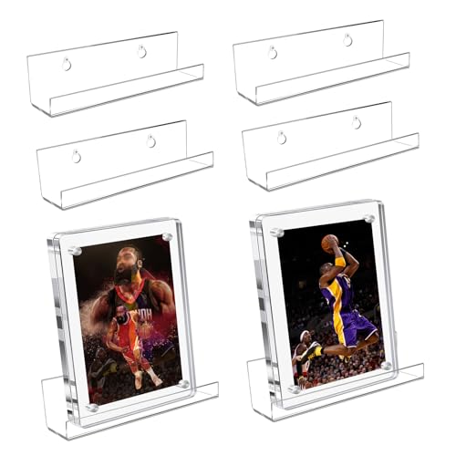 6 Stück Acryl Kartenhalter Wandhalterung Visitenkartenhalter Sportkarten Displayhalter Baseball Karten Wanddisplay für Home Office Wand 10x3,5x3 cm 6 Stück Acryl Kartenhalter Wandhalterung Visitenkartenhalter Sportkarten Displayhalter Baseball Karten Wanddisplay für Home Office Wand 10x3,5x3 cm von KeaJuidy