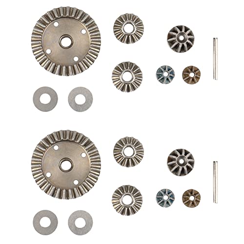 Keavenoy 2X Differential Führungsgetriebe aus Metall für HBX 16889 16889A 16890 16890A SG 1601 SG 1602 SG1601 RC Zubehör für Autoteile von Keavenoy