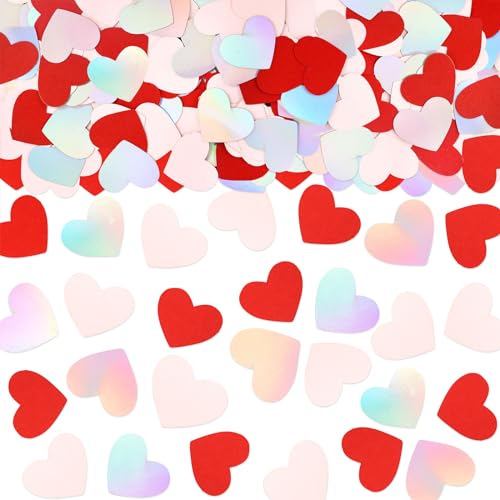 Keaziu 100 Stück Valentinstag Konfetti Rot Herz Rosa Herz Mehrere Liebeskombinationen Tischkonfetti Hochzeit Verlobung Brautdusche Jahrestag Party Streusel Konfetti Dekorationen Herz 3 Keaziu 100 Stück Valentinstag Konfetti Rot Herz Rosa Herz Mehrere Liebeskombinationen Tischkonfetti Hochzeit Verlobung Brautdusche Jahrestag Party Streusel Konfetti Dekorationen Herz 3 von Keaziu