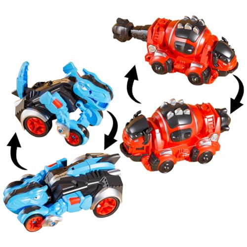 2 In 1 Transformation Action Figure, Dinosaurier Transform Auto, Manuelle Verformung Auto Modell, Kinder Geburtstag Geschenk 2 In 1 Transformation Action Figure, Dinosaurier Transform Auto, Manuelle Verformung Auto Modell, Kinder Geburtstag Geschenk von KedidO