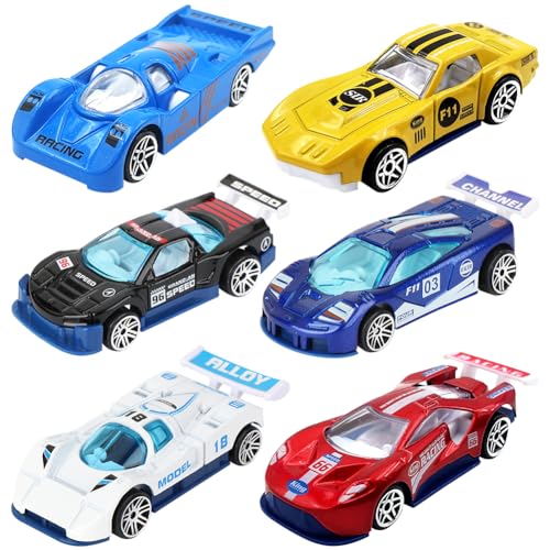 6 Stück Mini Lastwagen Autos für Jungs, Mini Autos Kinder, Spielzeugauto Klein, für Kleinkinder Mädchen Jungen Spielzeug von KedidO