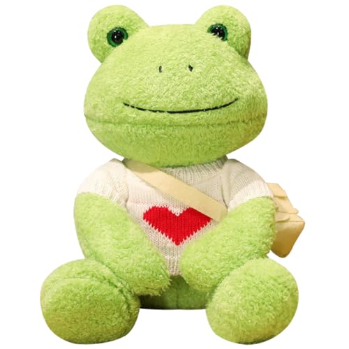 Frosch Plüsch, Plüschtier Flauschiges Stofftier Frosch 25cm, Schmusetier für Kinder und Baby Flauschiger Stofftier zum Spielen, Geschenk & Kuscheln Frosch Plüsch, Plüschtier Flauschiges Stofftier Frosch 25cm, Schmusetier für Kinder und Baby Flauschiger Stofftier zum Spielen, Geschenk & Kuscheln von KedidO