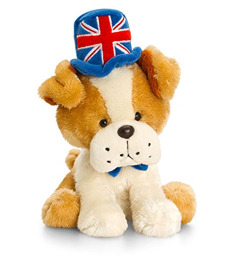 Keel Toys Bud Union Jack Bulldogge 14 cm von Keel Toys