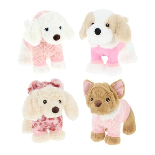 Keel Toys Deluxe Liegeaufnäher Hund 50 cm mit Herz von Keel Toys