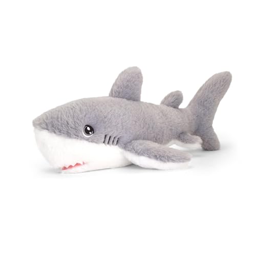 Keel Toys Keeleco SE1013 Plüschtier, 100% recycelt, ökologisches Spielzeug für Kinder, Hai, 25 cm Keel Toys Keeleco SE1013 Plüschtier, 100% recycelt, ökologisches Spielzeug für Kinder, Hai, 25 cm von Keel Toys
