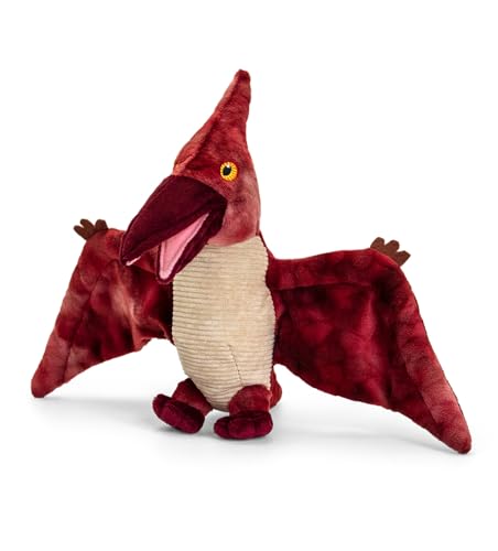 Keel Toys KEELECO SE1482 Plüschtier, 100% recycelt, ökologisches Spielzeug für Kinder, Pterodaktyl-Dinosaurier, 26 cm Keel Toys KEELECO SE1482 Plüschtier, 100% recycelt, ökologisches Spielzeug für Kinder, Pterodaktyl-Dinosaurier, 26 cm von Keel Toys