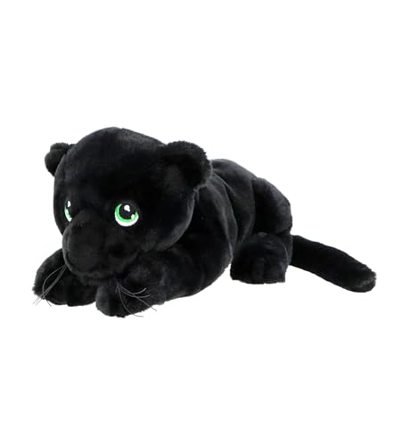 Keel Toys Keeleco SE2232 Plüschtier, 100% recycelt, umweltfreundliches Spielzeug für Kinder, schwarzer Panther, 35 cm Keel Toys Keeleco SE2232 Plüschtier, 100% recycelt, umweltfreundliches Spielzeug für Kinder, schwarzer Panther, 35 cm von Keel Toys