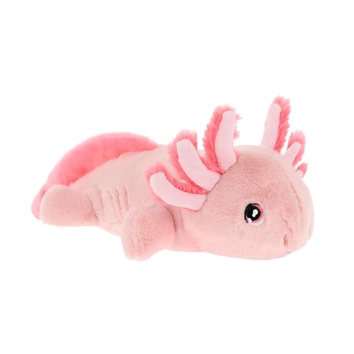 Keel Toys Keeleco Plüschtier, 100% recycelt, umweltfreundliches Spielzeug für Kinder – Plüschtier Axolotl 25 cm – Geschenk für Kinder Keel Toys Keeleco Plüschtier, 100% recycelt, umweltfreundliches Spielzeug für Kinder – Plüschtier Axolotl 25 cm – Geschenk für Kinder von Keel Toys