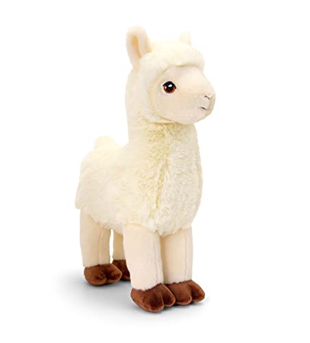 Keel Toys Keeleco – Plüschtier 100% recycelt – umweltfreundliches Spielzeug für Kinder – Plüschtier Lama 25 cm – SE1055, cremefarben Keel Toys Keeleco – Plüschtier 100% recycelt – umweltfreundliches Spielzeug für Kinder – Plüschtier Lama 25 cm – SE1055, cremefarben von Keel Toys