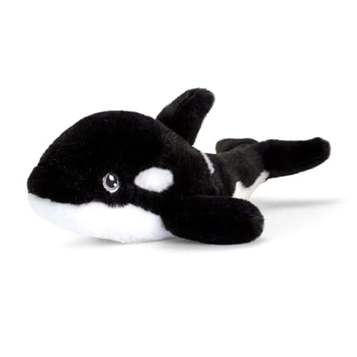 Keel Toys KEELECO SE1014 Plüschtier, 100% recycelt, ökologisches Spielzeug für Kinder, Plüschtier Orca, 33 cm Keel Toys KEELECO SE1014 Plüschtier, 100% recycelt, ökologisches Spielzeug für Kinder, Plüschtier Orca, 33 cm von Keel Toys