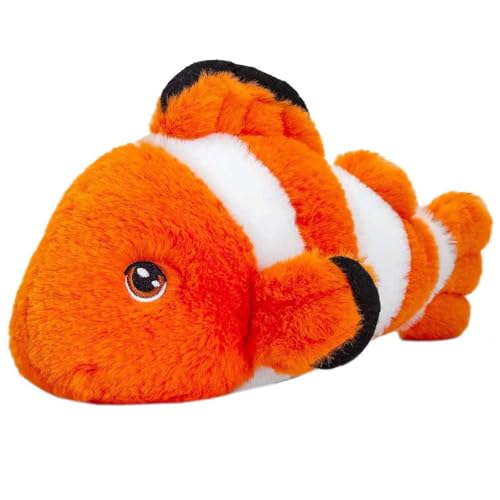 Keel Toys Keeleco SE1017 Plüschtier Clownfisch, 33 cm von Keel Toys