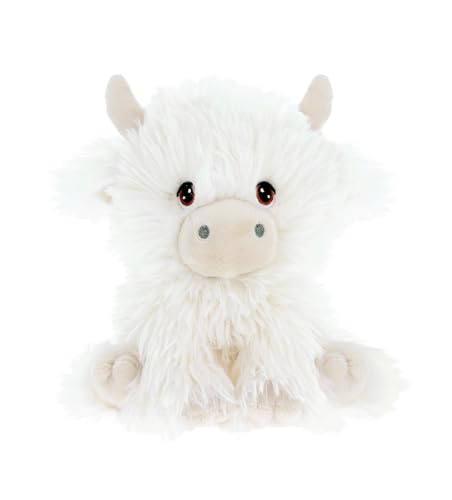 Keel Toys Keeleco SE3511 Plüschtier, 100% recycelt, ökologisches Spielzeug für Kinder, Plüschtier, Shaggy, weiß, 18 cm Keel Toys Keeleco SE3511 Plüschtier, 100% recycelt, ökologisches Spielzeug für Kinder, Plüschtier, Shaggy, weiß, 18 cm von Keel Toys