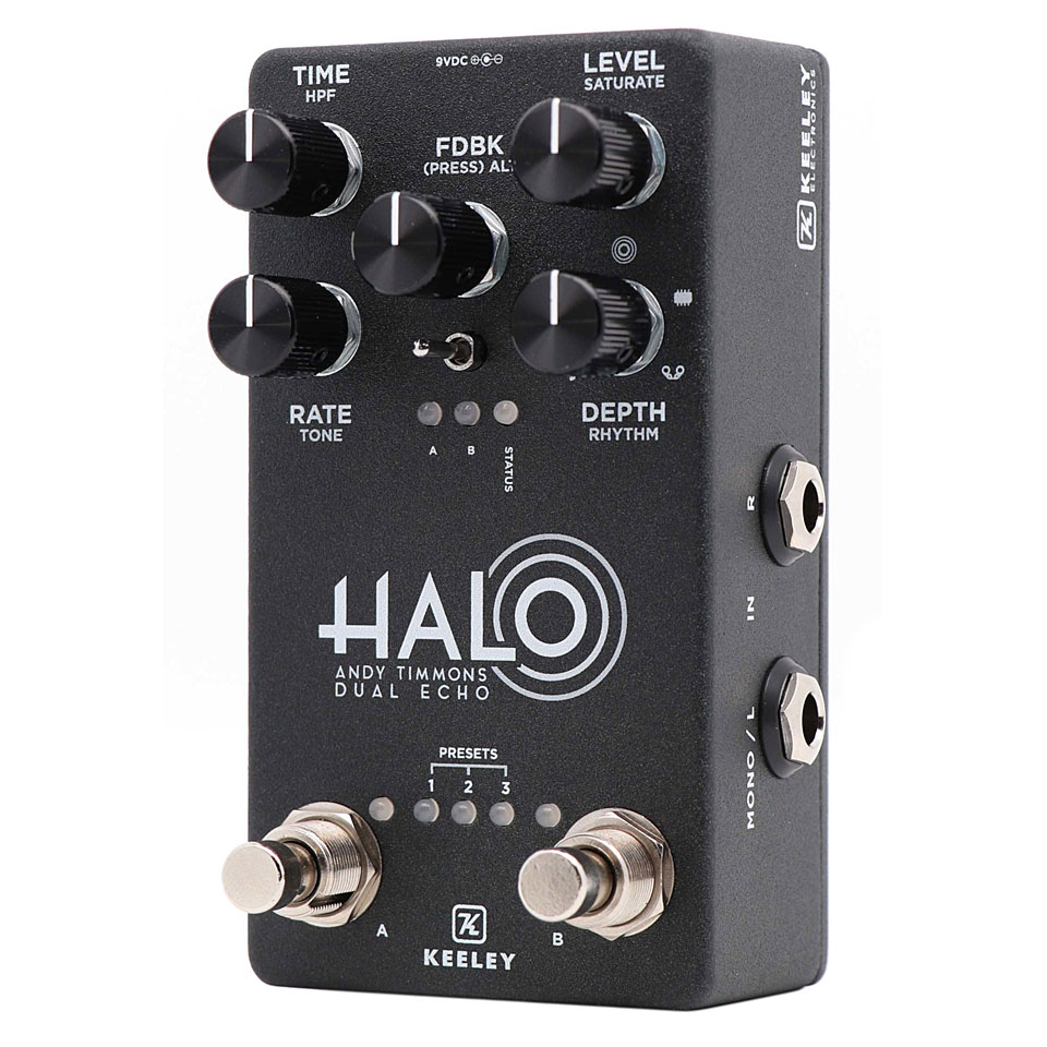 Keeley Halo - Andy Timmons Dual Echo Effektgerät E-Gitarre Keeley Halo - Andy Timmons Dual Echo Effektgerät E-Gitarre von Keeley