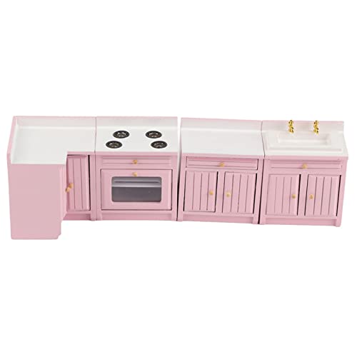 1:12 Puppenhaus Küchenmöbel Kit, Puppenhaus Miniaturmöbel für Miniaturen Szenen Zubehör von Keenso