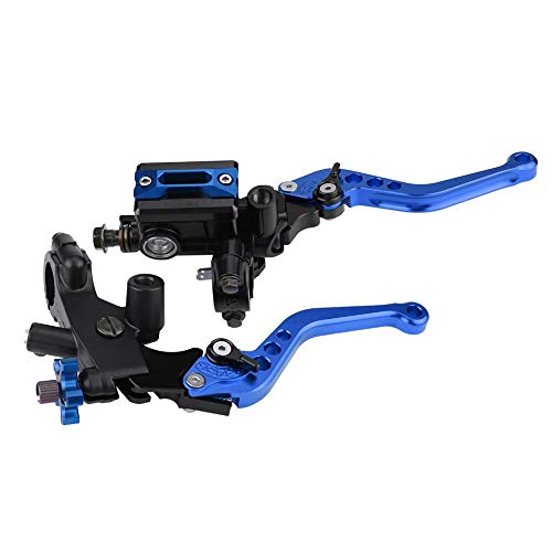 Keenso 1 Paar Universal-Motorrad-Brems- und Kupplungshebel mit Hauptzylinder, 22 mm von Keenso