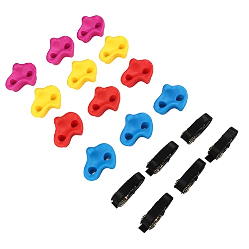 Keenso 120pcs -Klettern Galtet für, Einfache Installation Vielseitigkeit, Fördert Körperliche Aktivität, Material für Hochwertiges Qualität, Strukturiertes Grip -Design, Sicheres Riemensystem, Keenso 120pcs -Klettern Galtet für, Einfache Installation Vielseitigkeit, Fördert Körperliche Aktivität, Material für Hochwertiges Qualität, Strukturiertes Grip -Design, Sicheres Riemensystem, von Keenso