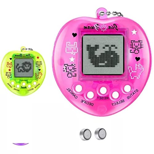 Keenso 2 Stücke Virtuelles Haustier Spiel Mini Herzform Multi Pet Modi Digitale Elektronische Haustiere Spielzeug Elektronische Haustierspiele von Keenso