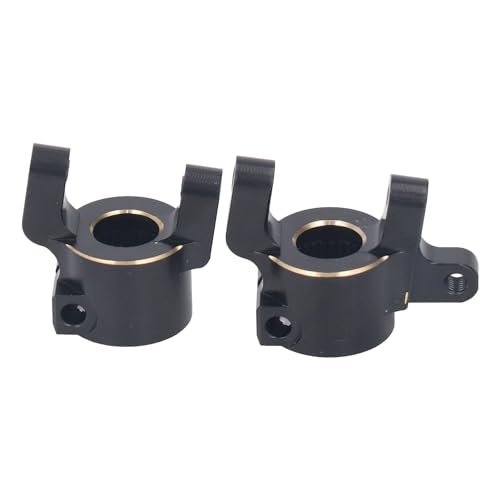 2PCS Front C Hub Carrier Messing Solide Konstruktion Achsschenkel Träger für Axial SCX10 II AR44 von Keenso