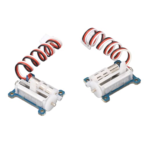 Keenso 2pcs 1,5 G Mikro -lineares Digitales Servo für Mini -Drohne, 3D -Flug mit Hoher Drehmomentmotorsteuerung für die RC -Ebene von Keenso