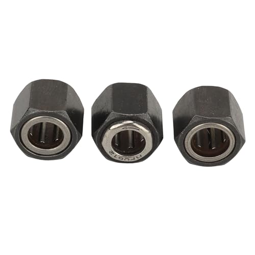 Keenso 3 Stück RC 12 Mm Sechskantmutter Einweglager, R025 Kompatibel für VX 16 18 SH 21 Motorenteile für HSP RedCat 1/10 RC Car von Keenso