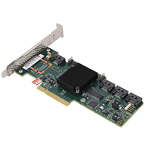Keenso 4 Port-Speicher-Controller-Karte für LSI 9212-4I, Stabile Array-Karte mit 6 GB Schnittstellen mit Voller Geschwindigkeit, Unterstützt 8 TB Single-Disk-Kapazität, Geeignet für Server-Arrays Keenso 4 Port-Speicher-Controller-Karte für LSI 9212-4I, Stabile Array-Karte mit 6 GB Schnittstellen mit Voller Geschwindigkeit, Unterstützt 8 TB Single-Disk-Kapazität, Geeignet für Server-Arrays von Keenso