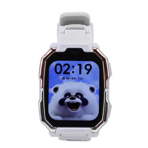 Keenso 4G Kids Smartwatch, mit Kamera Musik Player Schrittzähler Wecker für 6- Bis 13 Jahre Alte Jungen Mädchen Zuschauen (Gray) von Keenso