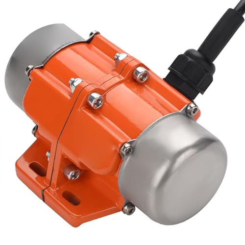 Keenso Asynchroner Lebendiger Motor - Einstellbarer Exzentrizitätsblock, Hohe Temperatur - für Geräte, Aluminiumlegierungsabdeckung Lebensmittelmaschinen (DREI-Phasen 40W) von Keenso