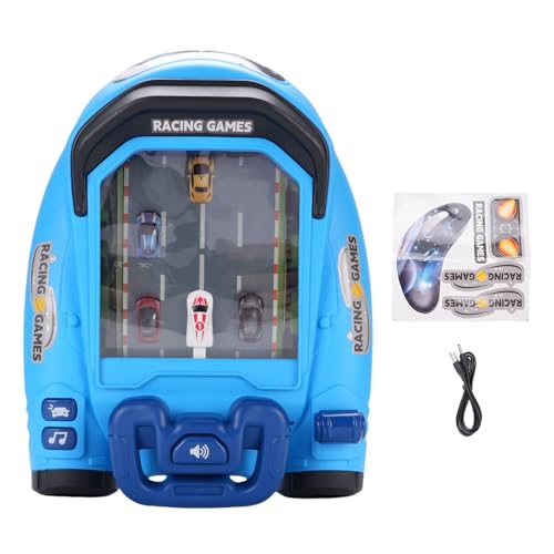 Keenso Auto -Abenteuerspielzeug, Lenkradspielzeug mit Musik für Mädchen Fahren (Blue) von Keenso