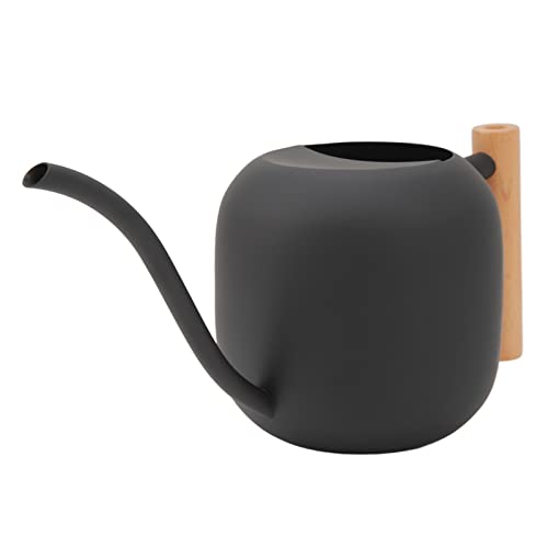Keenso Bewässerung Kann mit 1200 Ml aus Rostfreiem Stahl aus Mehrzweck für Indoor -Außenanlagen Ausweisen (Black) von Keenso