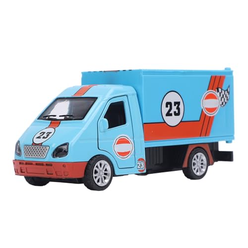 Keenso Container -LKW -Auto, Legierung Truck Model Spielzeug Interaktiver Spielset für 2 Jahre + (Blue) von Keenso