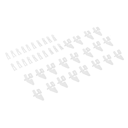 Keenso Control Horns and Clevis Kit 4 Hole Control Horns 20 Sets 4 Hole Adjustable Horn Kit for RC Airplane Foam Fixed Wing Aircraft Keenso Control Horns and Clevis Kit 4 Hole Control Horns 20 Sets 4 Hole Adjustable Horn Kit for RC Airplane Foam Fixed Wing Aircraft von Keenso