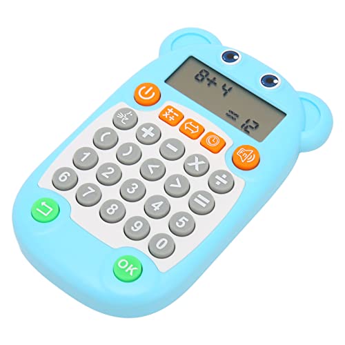 Keenso Digital Display Arithmetic Toy Pädagogische Mathematik -Trainer für, USB C -Gebühren 27 Schlüsseln Arithmetische Bewegung Maschine für Kindererziehung (Blue) von Keenso