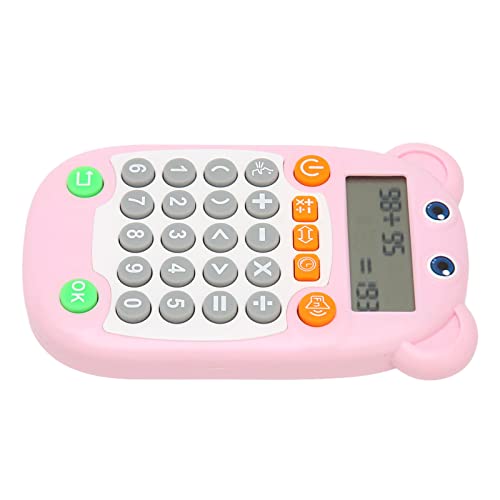 Keenso Digital Display Arithmetic Toy Pädagogische Mathematik -Trainer für, USB C -Gebühren 27 Schlüsseln Arithmetische Bewegung Maschine für Kindererziehung (PINK) von Keenso