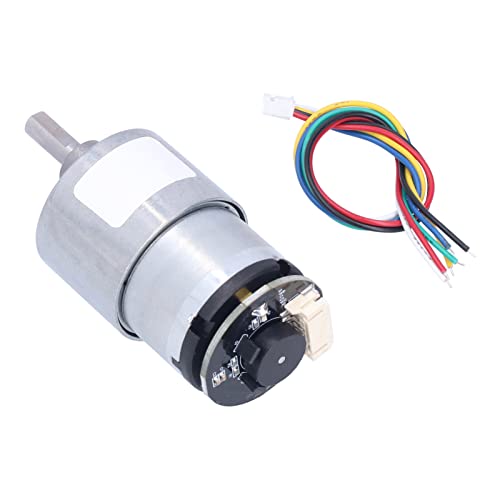 Keenso Elektrische Mikrogeschwindigkeitsreduzierung Motor mit Encoder, Verschleiß-Zahnradmotor für Geräte, DC12V für Automatische Händler (530RPM) von Keenso