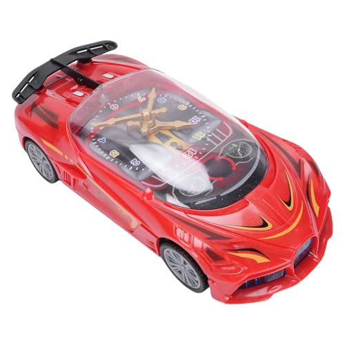 Keenso Elektroautospielzeug, Uhr Leuchten Rennwagenspielzeug mit Musik für von Keenso