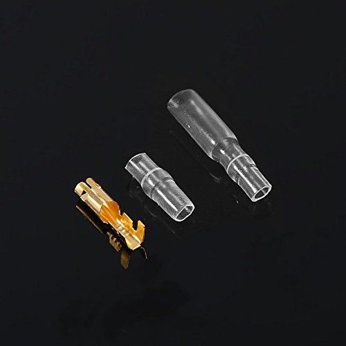Keenso Hochwertige 3,5-mm-Messingkugel mit Isolationsabdeckung, Bequem, Ideal für Signalübertragung oder Elektrische Leitung, für Motorrad und Auto Keenso Hochwertige 3,5-mm-Messingkugel mit Isolationsabdeckung, Bequem, Ideal für Signalübertragung oder Elektrische Leitung, für Motorrad und Auto von Keenso