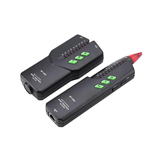 Keenso Integrierte Verkabelungstechnik mit WT-58D-Handheld-Kabel-Tester-Line-Finder Telefonkabel-Detektor-Tracker-Tool von Keenso