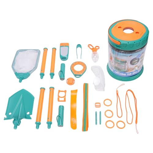 Keenso Kids Explorer Kit, Strand -Sandspielzeug -Set -Abenteuerspielzeug für Aktivitäten Im Freien und Reisen von Keenso