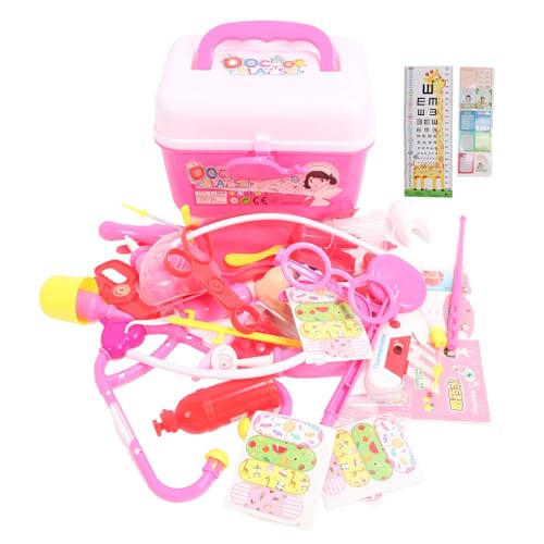 Keenso Kinderarztkit, Tun Sie vor, Doctor Set für Rollenspiele zu Spielen (PINK) von Keenso