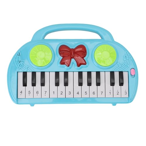 Keenso Kleinkind-Klavierspielzeug, 14 Keys Keyboard-Spielzeug für 1-6 Jahre Alte und Mädchen (Blue) von Keenso