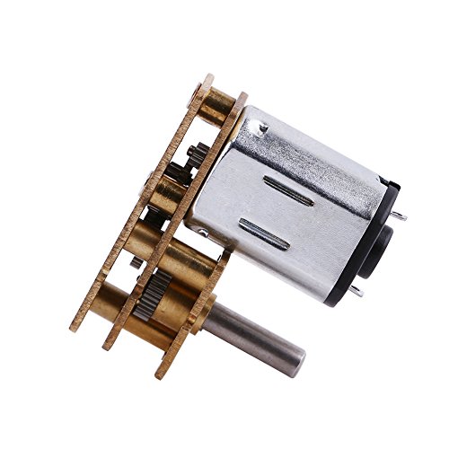 Keenso Kompaktes Metall 6 V 100 U/Min Elektromotor Reduktionskiste von Keenso