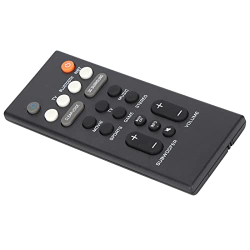 Keenso Lautsprecher Ersatzcontroller Langlebige Fernbedienung für YAS -209 YAS -109, Einfacher Betrieb, 10m Fernbedienungsstrecke für Home Entertainment ABS von Keenso
