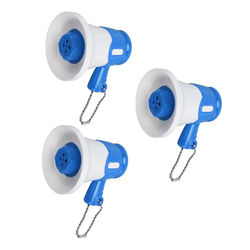 Keenso Mini Megaphon, Sprachaufzeichnungslautsprecher Schlüsselbund für und Erwachsene (Blue) von Keenso