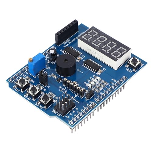 Keenso Multifunktionales Expansions -Board Grundlegendes Lernkit für LED -Indikator Debugging, Temperaturmessungsexperiment, Analogeingangsanschluss: Kompatibel mit Mainstream Controllern Ideal für von Keenso