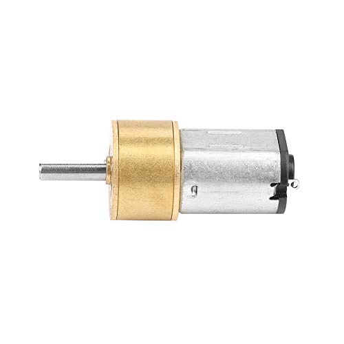 Keenso N20 N20 DC6V Motor 14 Mm Verschleiß Resistent mit Metall: Niedriger Geschwindigkeit, Niedriger Verlust, Roboter (6 V 300 U/min) von Keenso
