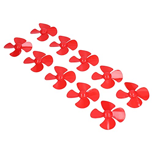 Keenso Plastikpropellerbaugruppe mit 4 Kerzen / 60 Mm Flügel (Rot) von Keenso