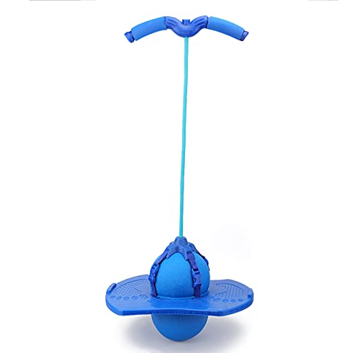 Keenso Pogo -Jumper, Pogo -Stick mit Griff und Ballpumpe für und Erwachsene (Blue) von Keenso