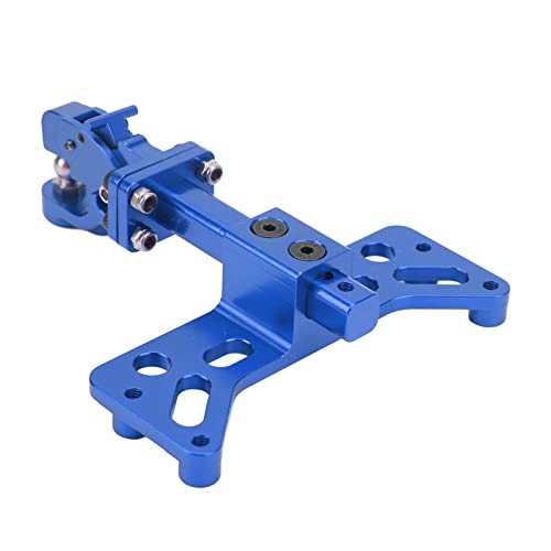 Keenso RC -Anhängerhaken, Aluminiumlegierung Verstellbare Leichte Anhängerkupplungshalterung für SCX6 1/6 (Blue) von Keenso